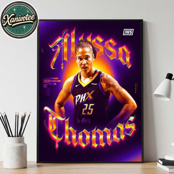 Alyssa Thomas Records The First 20 Point Triple Double In WNBA Playoffs History Home Decor Poster Canvas