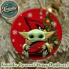 Arizona Cardinals x Baby Yoda NFL Christmas 2025 Tree Decoration Ornament