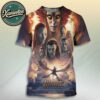Katy Perry The Lifetimes UK And Europe Tour 2025 Poster Dates List For October And November All Over Print T-Shirt