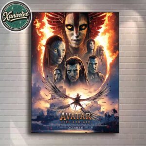 Avatar Fire And Ash New Poster Only In Theatres December 19 2025 Home Decor Poster Canvas