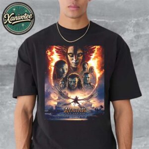 Avatar Fire And Ash New Poster Only In Theatres December 19 2025 Unisex T-Shirt