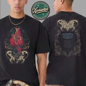 Babymetal Spirit Foxes Merchandise Tee World Tour 2025-2026 In Asia Hong Kong Two Sided Print Unisex T-Shirt
