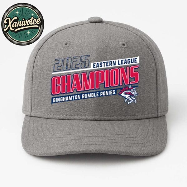 Binghamton Rumble Ponies Are The 2025 Champions Eastern League Classic Cap Snapback Hat