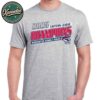 The Los Angeles Dodgers Are Your 2025 National League West Division Champions Navy Unisex T-Shirt