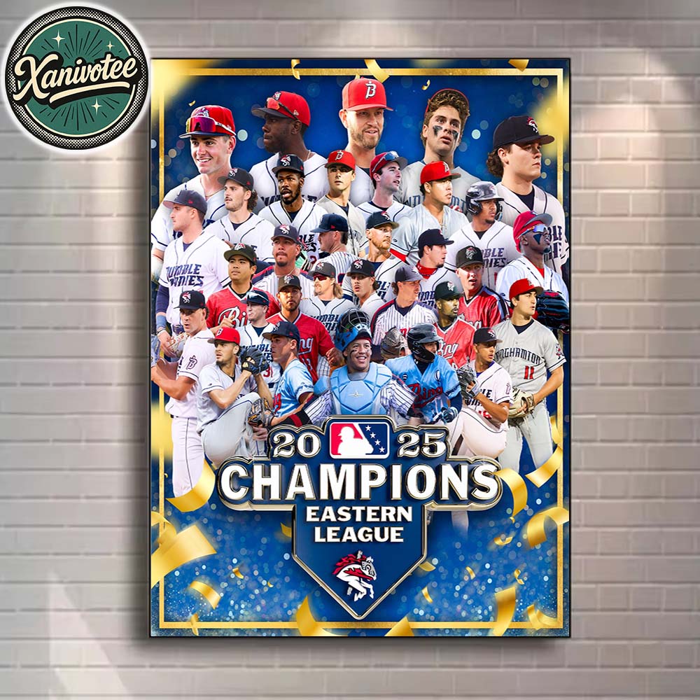 Binghamton Rumble Ponies Named To 2025 Champions Eastern League Home Decor Poster Canvas Binghamton Rumble Ponies Named To 2025 Champions Eastern League Home Decor Poster Canvas