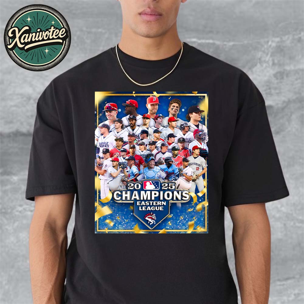 Binghamton Rumble Ponies Named To 2025 Champions Eastern League Unisex T-Shirt Binghamton Rumble Ponies Named To 2025 Champions Eastern League Unisex T-Shirt