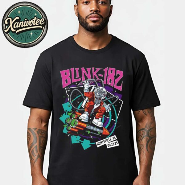 Blink-182 Huntsville AL Missionary Impossible 2025 Tour Merch Tee For September 22 2025 At The Orion Amphitheater Unisex T-Shirt