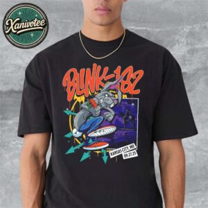 Blink 182 Kansas City Missouri Missionary Impossible Tour 2025 Merch Tee At T-Mobile Center On September 27 2025 Unisex T-Shirt