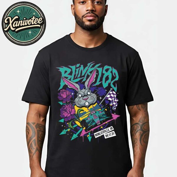 Blink-182 Noblesville IN Tee For Show Missionary Impossible 2025 Tour For Ruoff Music Center On September 17th 2025 Unisex T-Shirt