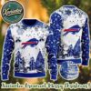 Buffalo Bills With Special Grinchs Hand Football Gift For Family 2025 NFL Christmas Ugly Sweater