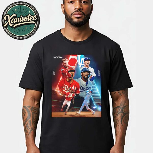 Cincinnati Reds Vs Los Angeles Dodgers Matchup In 2025 MLB Wild Card On October 1 2025 Classic T-Shirt