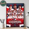 Congrats Jacksonville Jumbo Shrimp Are The 2025 Triple A National Champions Home Decor Poster Canvas