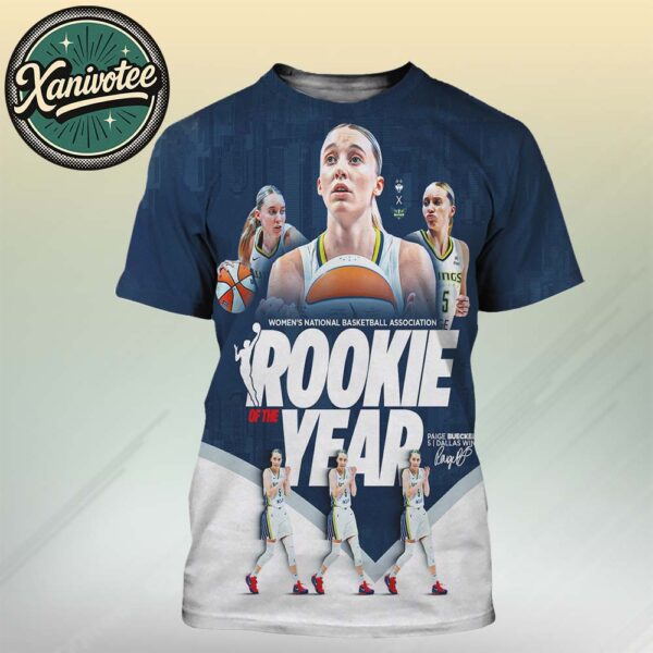 Congrats Paige Bueckers Named To 2025 WNBA Rookie of the Year All Over Print Shirt