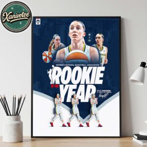 Congrats Paige Bueckers Named To 2025 WNBA Rookie of the Year Home Decor Poster Canvas