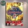 Congrats Springfield Cardinals Are 2025 Texas League Champions Home Decor Poster Canvas