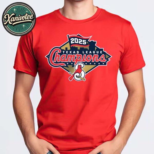 Congrats Springfield Cardinals Are 2025 Texas League Champions Red Unisex T-Shirt