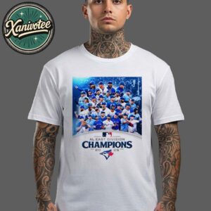 Congrats Toronto Blue Jays Named To 2025 AL East Division Champions Unisex T-Shirt