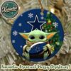 Cleveland Browns NFL x Baby Yoda Personalized Christmas 2025 Tree Decoration Holiday Christmas Ornament