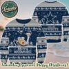 Dallas Cowboys x Santa Claus Merrykissmyass Funny 2025 Christmas Ugly Sweater