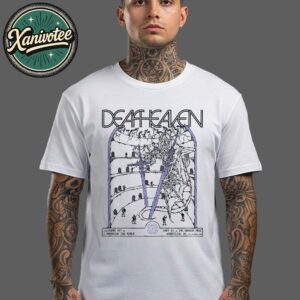 Deafheaven Asheville NC 2025 Tour Poster At The Orange Peel For September 22 2025 Unisex T-Shirt