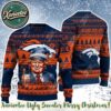 Donald Trump 2025 x Atlanta Falcons Team NFL Ugly Christmas Sweater Gift For Holiday
