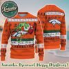 Denver Broncos x Santa Claus Merrykissmyass Funny Gift For Man And Women Ugly Christmas Sweater