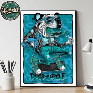 Dogs In A Pile West Hollywood California Two Night Poster For September 18th And 19th 2025 At Troubnadour Home Decor Poster Canvas