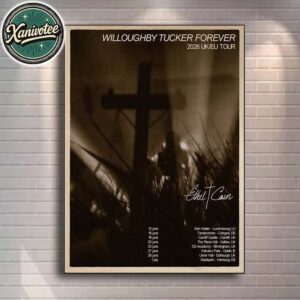 Ethel Cain Willoughby Tucker Forever 2026 UK And EU Tour Dates List Start In Luxembourg LU On June 13 Home Decor Poster Canvas