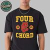 Four Chord Music Festival 11 2025 Flamingo Reaper Tee Pittsburgh PA On September 13 And 14 2025 Two Sided Print Zip Hoodie T-Shirt