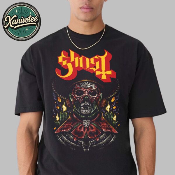 Ghost Día de Muertos Merch Tee Cover Gift For Fan Classic T-Shirt