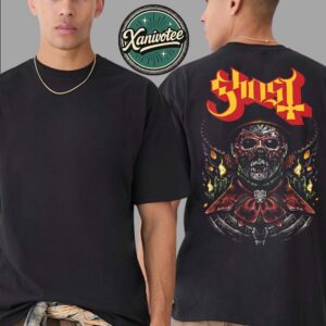 Ghost Día de Muertos Merch Tee Cover Gift For Fan Vintage T-Shirt