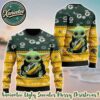 Green Bay Packers Special Grinchs Hand Football NFL Xmas 2025 Holiday Gift Ugly Christmas Sweater