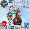 New England Patriots Football Team x Grinch NFL 2025 Christmas Ornament