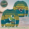 Jacksonville Jaguars NFL Funny Santa Claus Merrykissmyass 2025 Pattern Gift For Fan Christmas Ugly Sweater