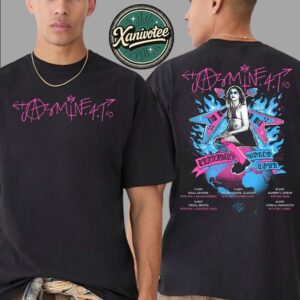Jasmine.4.T Tranarchy World Tour UK And Ireland Date List For November 2025 Two Sided Print Unisex T-Shirt