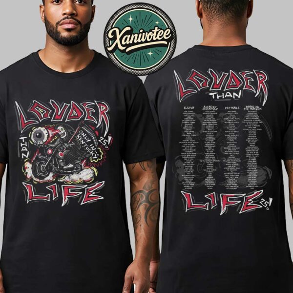Louder Than Life Festival 2025 Lookout Tee Than Only In Kentucky For Louisville KY On September 18-21 2025 Two Sided Print T-Shirt