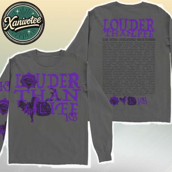 Louder Than Life Festival 2025 Merch Touch Of Goth Tee On September 18-21 2025 For Louisville Kentucky Long Sleeve T-Shirt