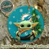 Los Angeles Rams x Baby Yoda NFL Xmas 2025 Personalized Holiday Ornament