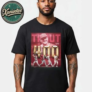 Mike Trout Hits Towering 485-Foot Shot For 400th Career Homer Classic T-Shirt