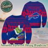 Santa Claus Merrykissmyass Funny x Buffalo Bills Gift For Fan 2025 Christmas Ugly Sweater