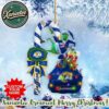NFL Miami Dolphins Football Team x Grinch Ornament Custom Your Family Name 2025