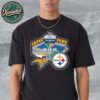 NFL Matchup Pittsburgh Steelers Vs Minnesota Vikings At Croke Park In Dublin Ireland On September 28th 2025 Unisex T-Shirt