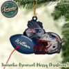 NFL Minnesota Vikings Rugby Football x Helmet Custom Name Christmas 2025 Tree Decoration Ornament