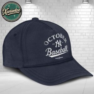 October Baseball 2025 New York Yankees 2025 MLB Postseason Locker Room Classic Cap Snapback Hat