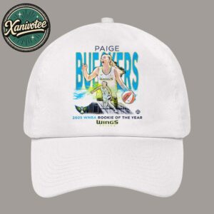 Official Dallas Wings Paige Bueckers Stadium Essentials White 2025 WNBA Rookie of the Year White Classic Cap Snapback Hat