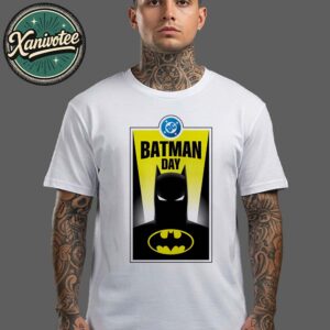 Official Logo For This Year’s Batman Day Happening on September 20 2025 Unisex T-Shirt