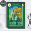 Pittsburgh Steelers 2025 NFL Season Gameday Poster For 50th Anniversary The Terrible Towel Home Decor Poster Canvas