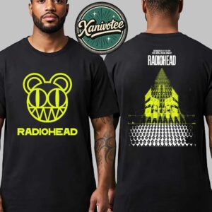 Radiohead Berlin Germany 2025 Poster Shows At Uber Arena For December 8 9 11 And 12 Europe Tour 2025 Two Sided Print Unisex T-Shirt