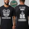 Radiohead Copenhagen Denmark 2025 Poster Shows At Royal Arena For December 1 2 4 And 5 Europe Tour 2025 Two Sided Print Vintage T-Shirt