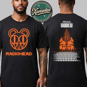 Radiohead London England Poster Shows For November 21 22 24 And 25 Europe Tour 2025 At The O2 Arena Two Sided Print Classic T-Shirt